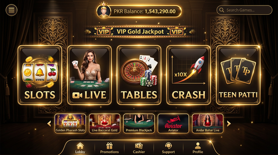 Main screen of pakjackpot casino page for PK players - 4