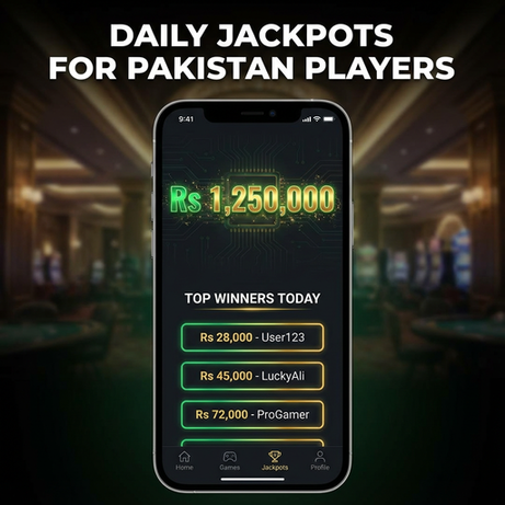 Game list for pakjackpot win section - 5